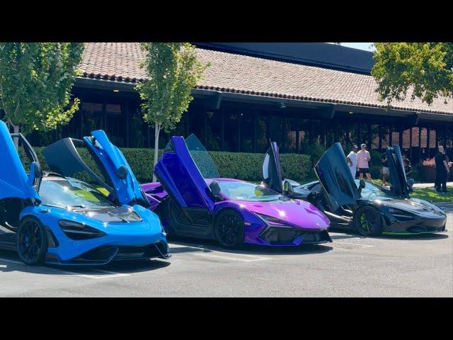 Bay Area Exotic Cars and Coffee! + Roll Outs