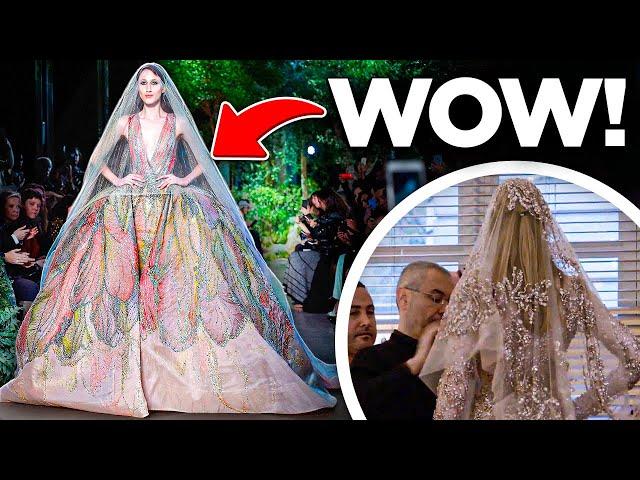 You Won't Believe How an Elie Saab Wedding Dress Is Made