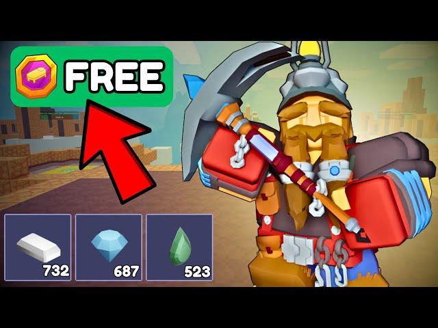 The MINER KIT is Officially FREE! (Roblox Bedwars)