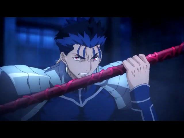 Fate stay night Archer VS Lancer Epic Fight