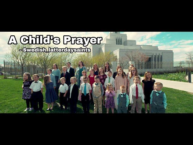 A Child's Prayer Mix Swedish and English - Arranged by Lina and Mattias