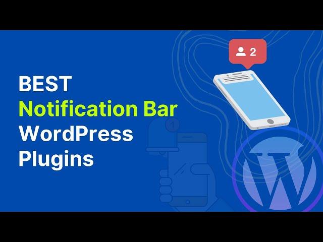 Top 5 WordPress Notification Bar Plugin | Notification Bar WordPress Plugin