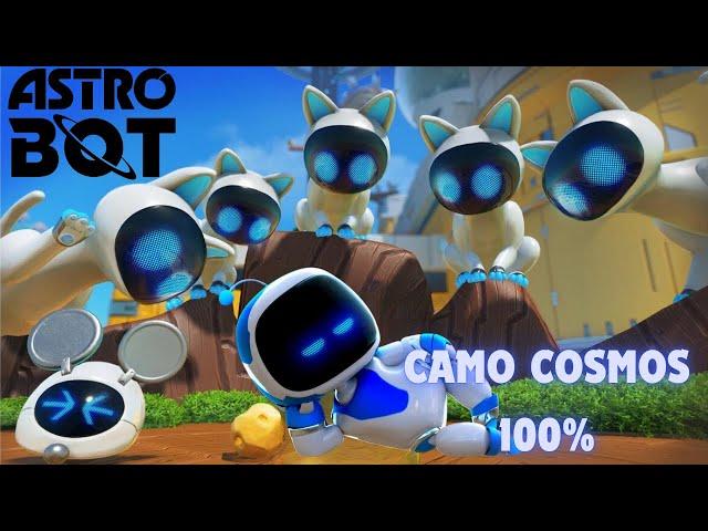 Astro Bot - Camo Cosmos - All Bots and Puzzle Pieces