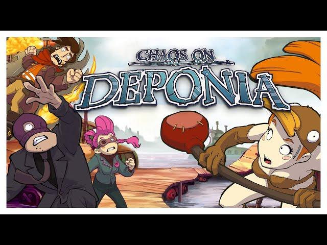 Chaos on Deponia | Full Game Walkthrough | No Commentary