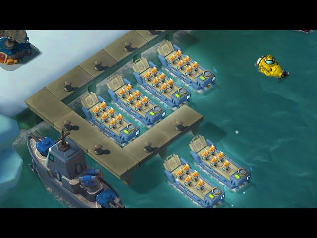 Boom Beach LOW Level Warrior Strategy!