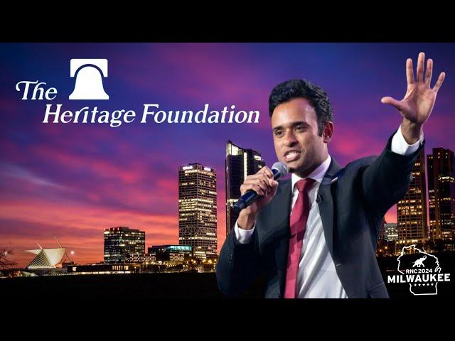 Vivek Live at The Heritage Foundation PolicyFest (RNC)