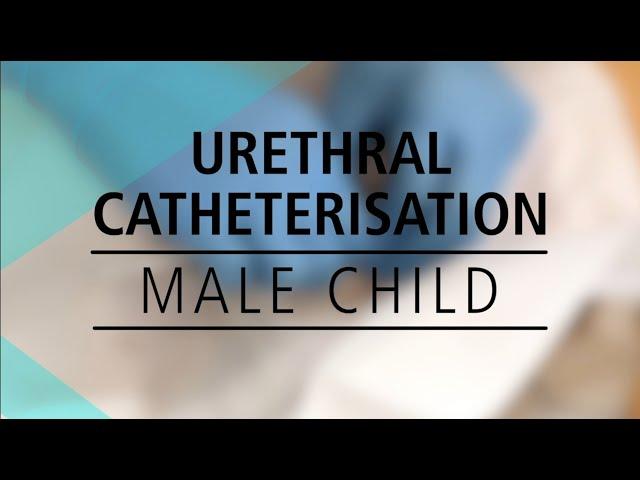 Urethral Catheterisation - Male Child