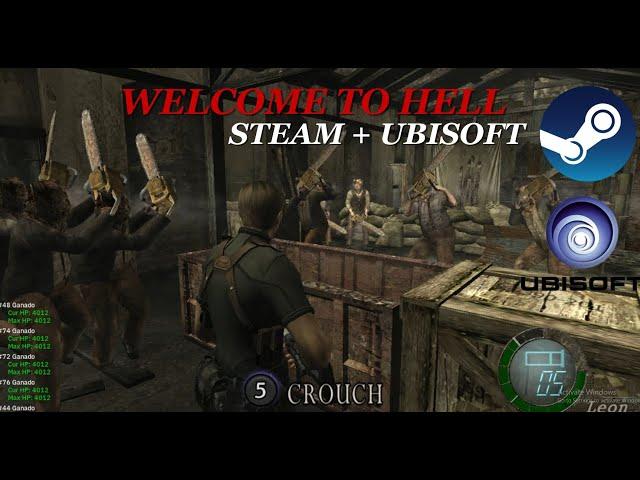 RELEASE : MOD Welcome To Hell ( STEAM + UBISOFT ) Resident Evil 4