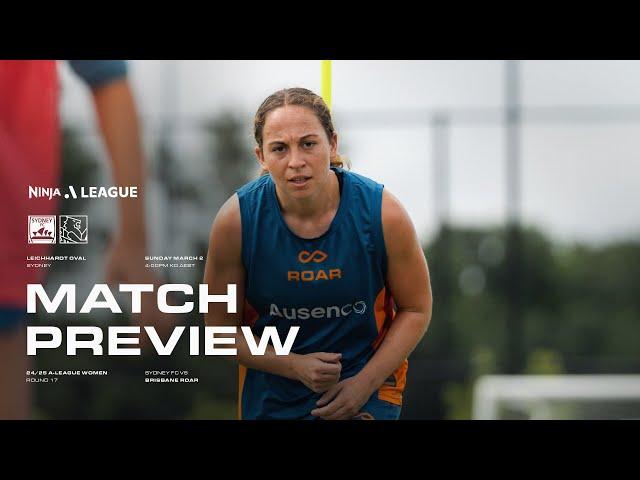 ALW R17 Preview: Emily Pringle | Sydney FC vs Brisbane Roar 