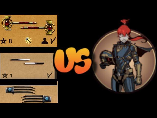 Wich weapon can defeat May? Shadow fight 2 May eclipse