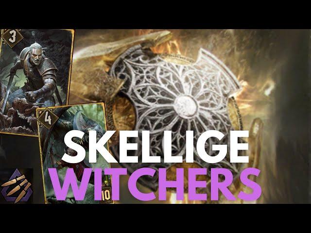 GWENT | 2024.06 | SKELLIGE | Reckless Flurry - Witchers are so fun to play. Complete deck !!!