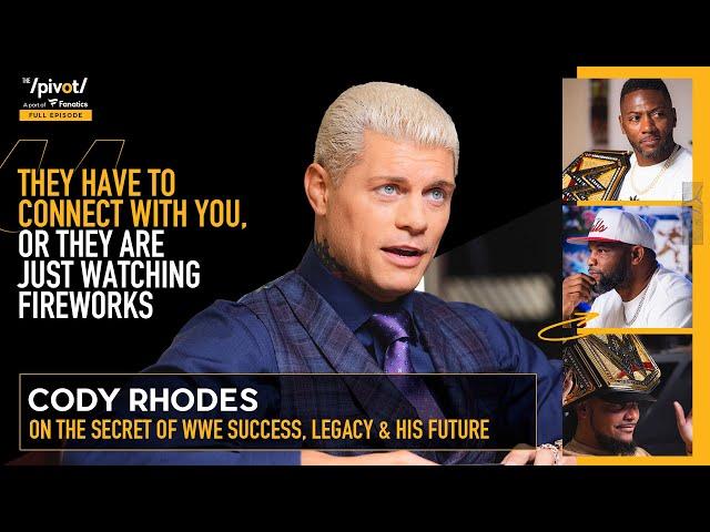 Cody Rhodes WWE Champ's tribute, reveals secret to Pro wrestling & return of The Rock? | The Pivot