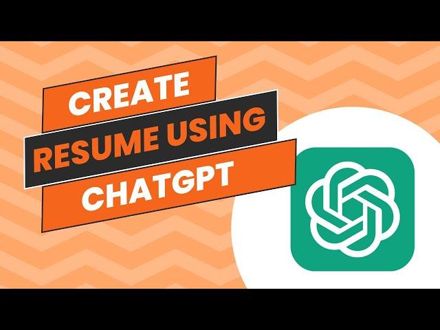 How to Write a Resume Using ChatGPT | Tricky4you