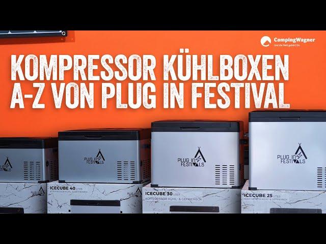 Die Kompressor Kühlbox von Plugin Festival im Test | Camping Wagner trifft Plugin Festivals 2