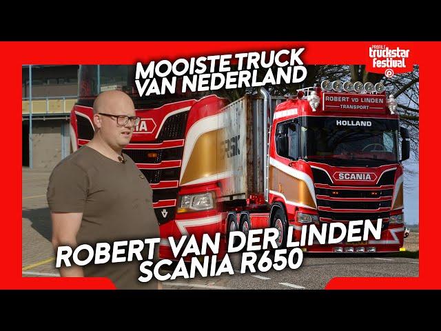 Scania R650 Robert vd Linden Transport | Mooiste Truck van Nederland 2023