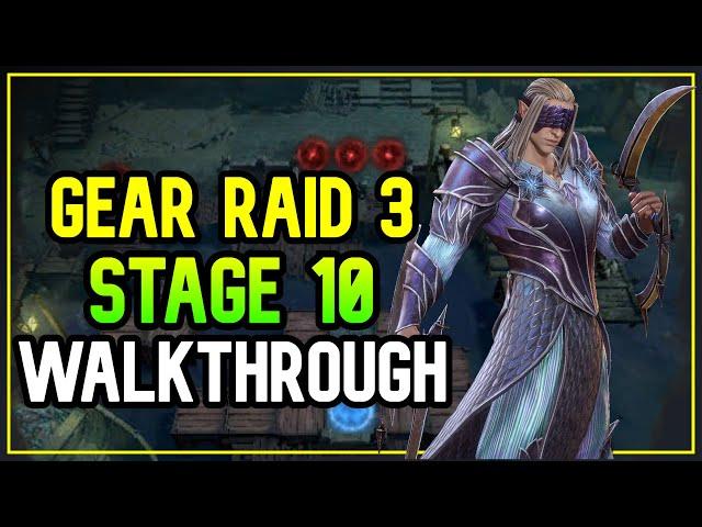 How to Beat Gear Raid 3 - Stage 10 Watcher of Realms