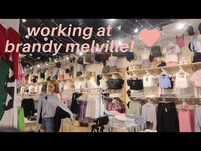 what working at brandy melville is like!