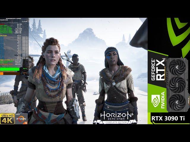Horizon Zero Dawn Ultimate Settings 4K | RTX 3090 Ti | Ryzen 9 5950X