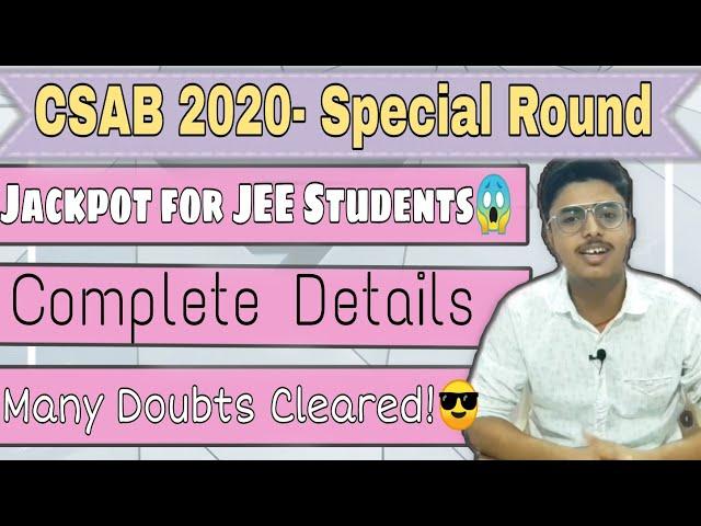 CSAB Counselling 2020| Documents and Procedure| Full Details|