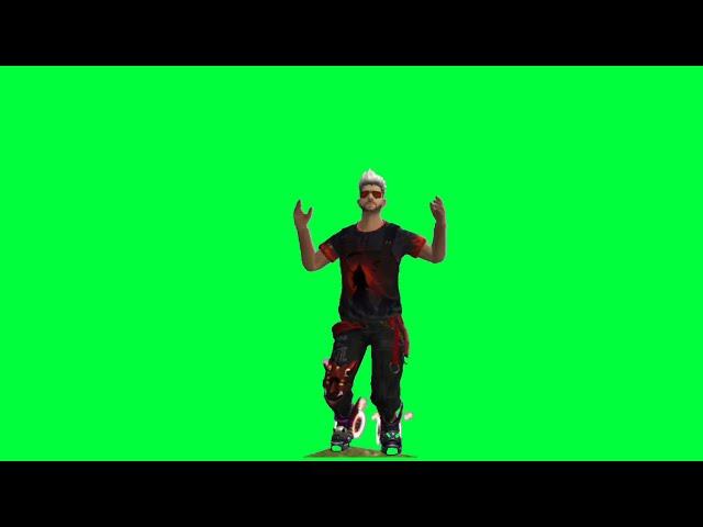 Free Fire Green Screen Emote | #ffgreenscreenvideo #freefiregreenscreen emote #thewizardgamingyt