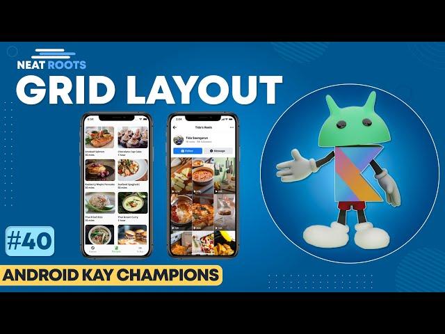 Grid Layout in Android - Grid Layout in Android Studio in Hindi