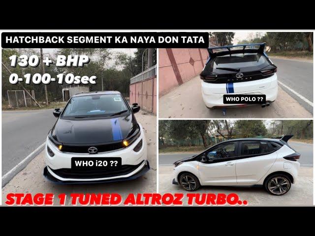 Can the Stage 1 Tuned Tata Altroz i-TURBO Outrace India's Fastest Hatchbacks?