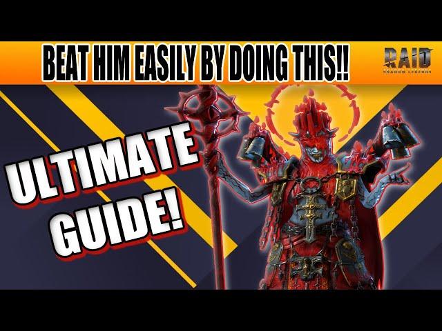 ULTIMATE TIPS & TRICKS TO BEAT AMIUS BOSS! Raid: Shadow Legends