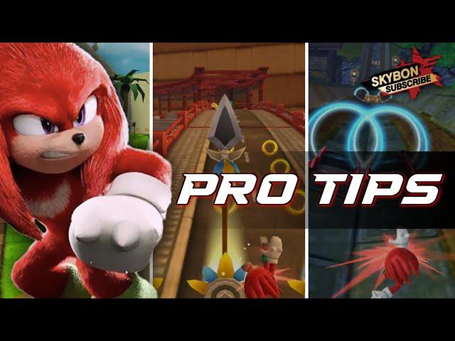 PRO TIPS THAT EVERYONE CAN DO | SONIC FORCES SPEED BATTLE (SFSB) | SUBTITLE | TIPS | SKYBON