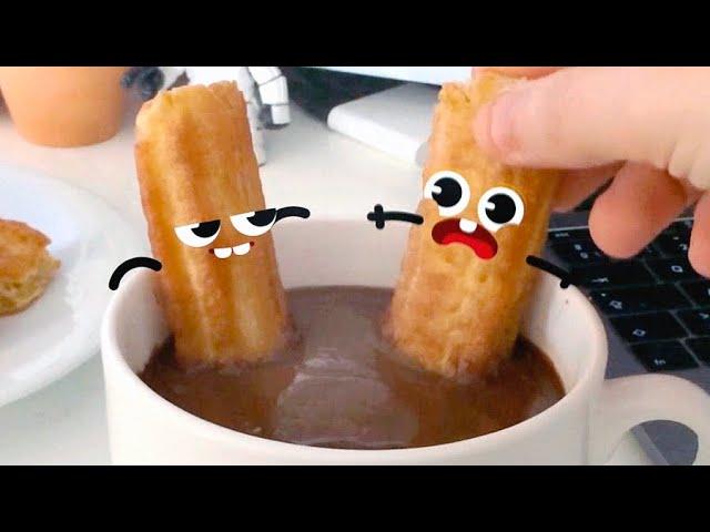 Cute Food Doodles Compilation  #08