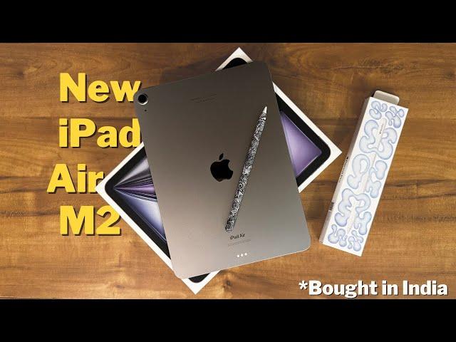 iPad Air & Pencil Pro Unboxing (+dbrand skins)