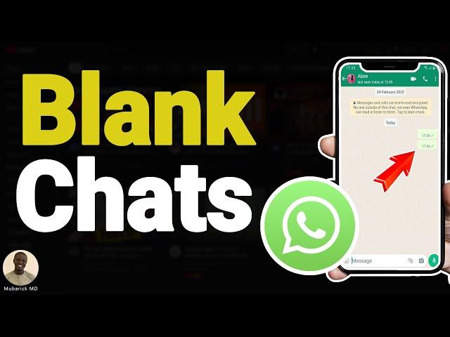 How to Send Blank Message on WhatsApp in 2024 \\ How to Write Empty Message in WhatsApp - Full Guide