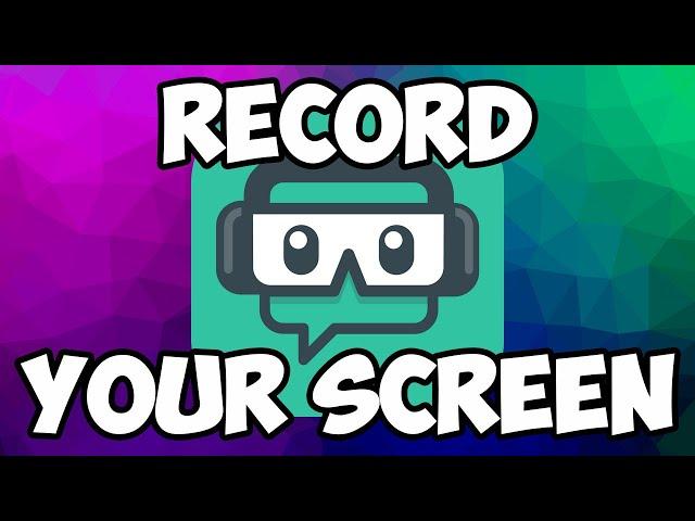 Record Your Desktop Screen in High Quality (Quick and Free)