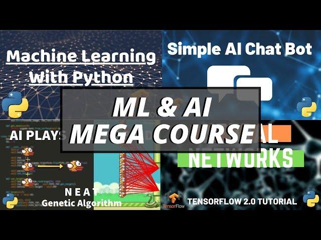 Python Machine Learning & AI Mega Course - Learn 4 Different Areas of ML & AI