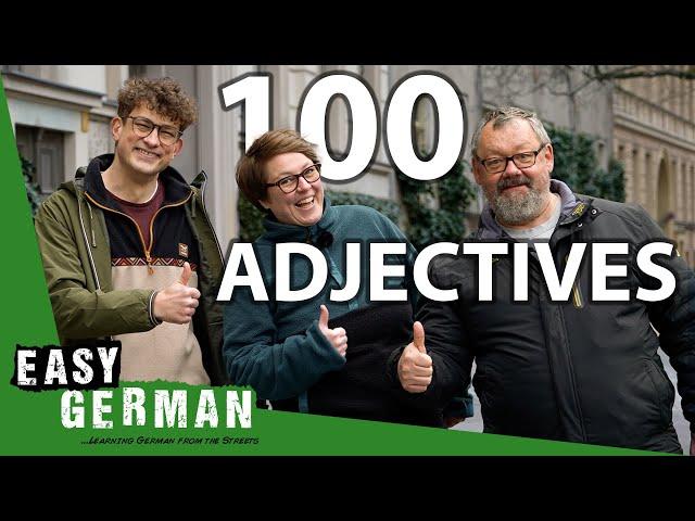 100 German Adjectives You Should Know | Super Easy German 226