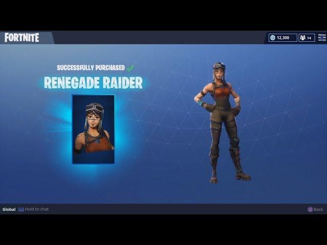 Buying the Renegade Raider & Raiders Revenge | Fortnite Season Shop 1