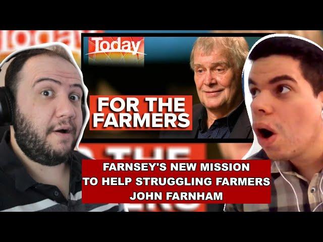 JOHN FARNHAM: Farnsey's new mission to help struggling farmers - TEACHER PAUL REACTS AUSTRALIA