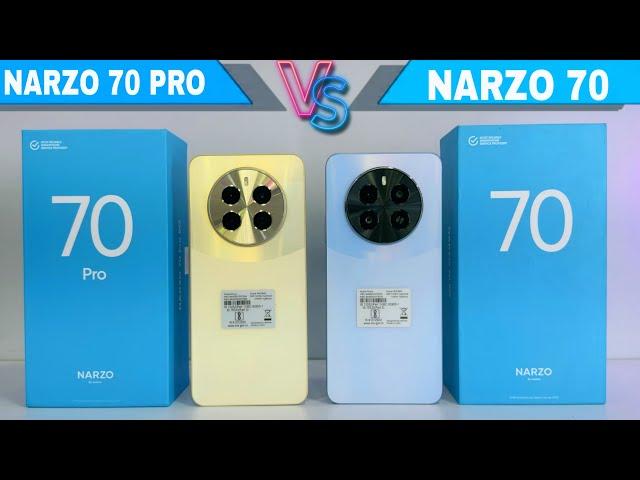 Realme Narzo 70 Pro   Realme Narzo 70  Unboxing & Comparison  Right Choice 