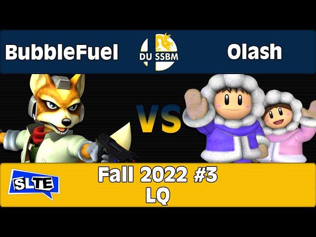 Drexel Melee Fall 2022 #3: BubbleFuel (Fox) Vs. Olash (Icies) - LQ