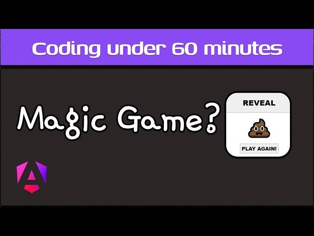 Coding Magic Game project to confuse your friends - Angular 18