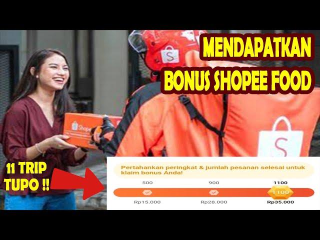 SEKEMA INSENTIF DAN POINT BONUS SHOPEE FOOD DRIVER