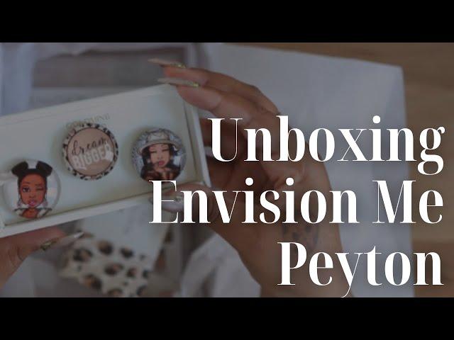 Unboxing the Amazing Envision Me Box: Peyton Edition!| Goldmine & Coco