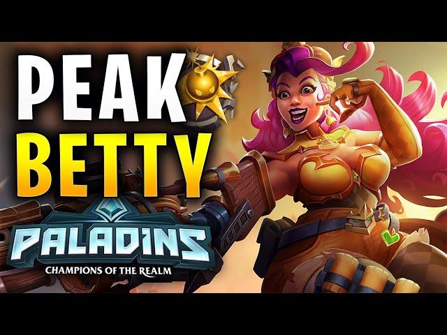 BETTY UNDERRATED CHAMP?! - Paladins Gameplay Build