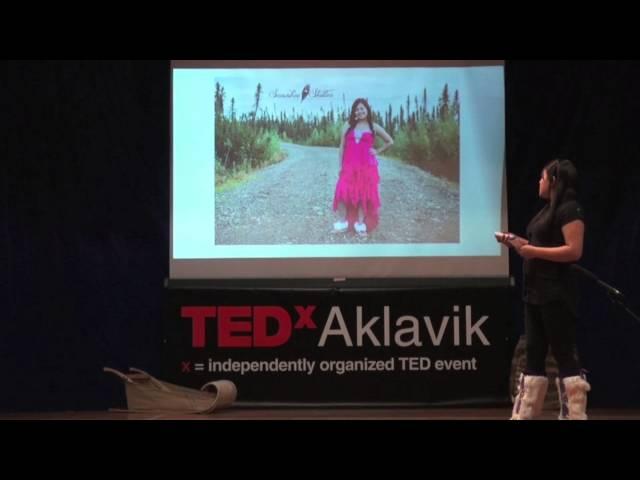 Culture and Education: Walking the Line | Shayla Snowshoe | TEDxAklavik