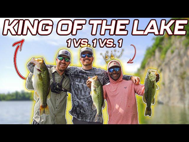 KING of the Lake CHALLENGE ! ( 1 vs. 1 vs. 1 )