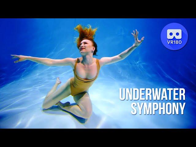 Underwater Symphony with Yuliana Mambirova in VR180 3D