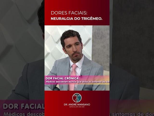 Como Começa a Neuralgia do Trigêmeo? - - Dr. André Mansano no Vida Melhor #shorts