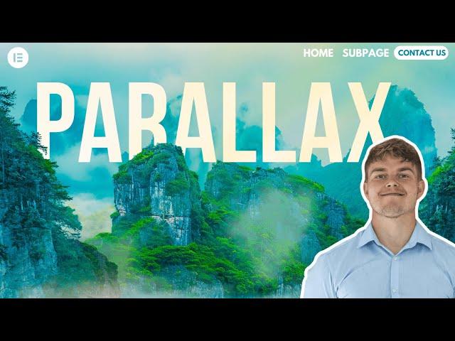 Elementor Parallax Scrolling Effect Tutorial | Elementor Background Design