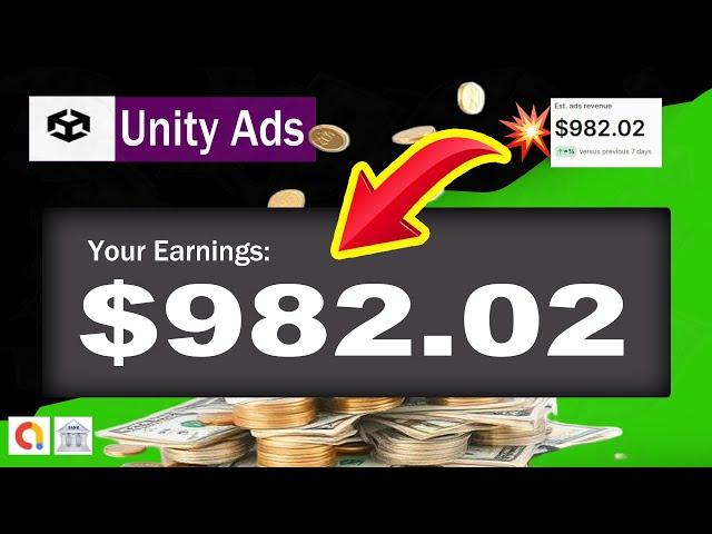 Unity ads - EARN $100 DAILY 2025? | Unity Advertisement Earnings