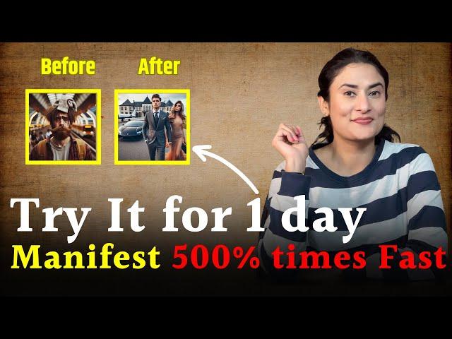 24 घंटे में सब होगा-सोच से कहीं ज़्यादा मिलेगा | Manifest Anything 500% Faster Now #lawofattraction