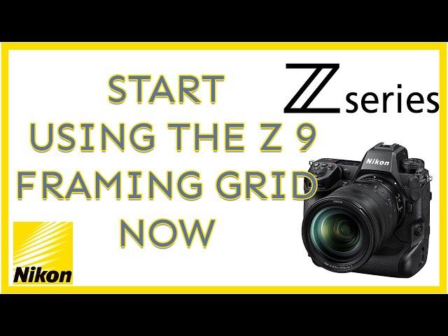 Nikon Z9 Framing Grid